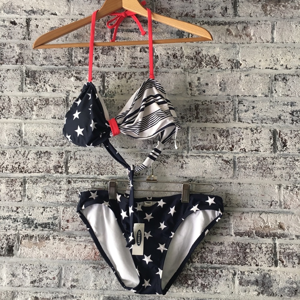 Patriotic/stars and stripes bikini